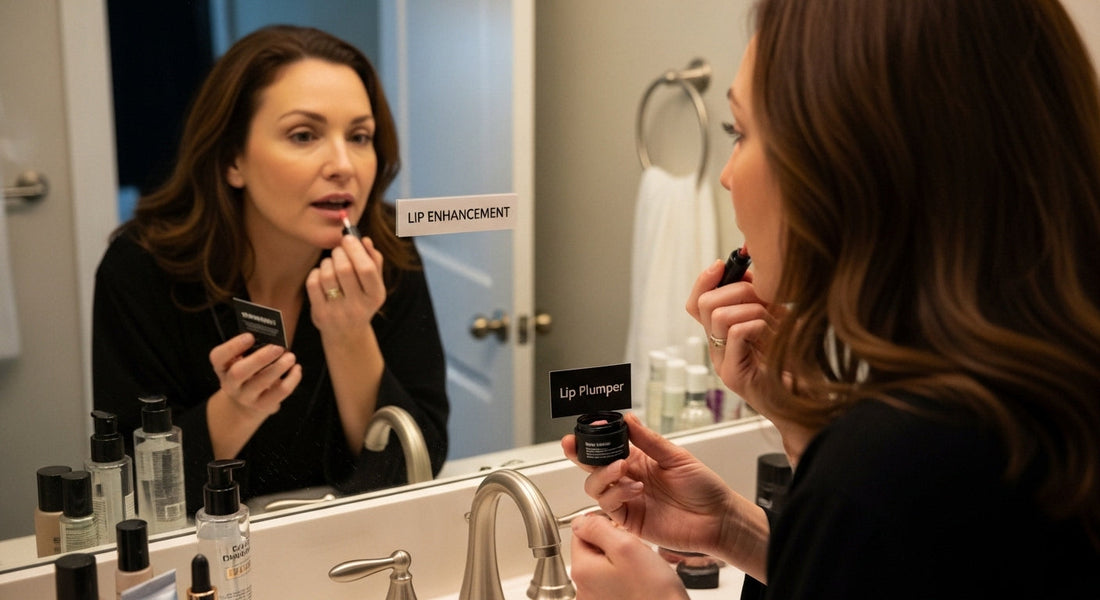 lip plumper application routine