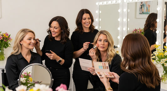 spring makeup mature women