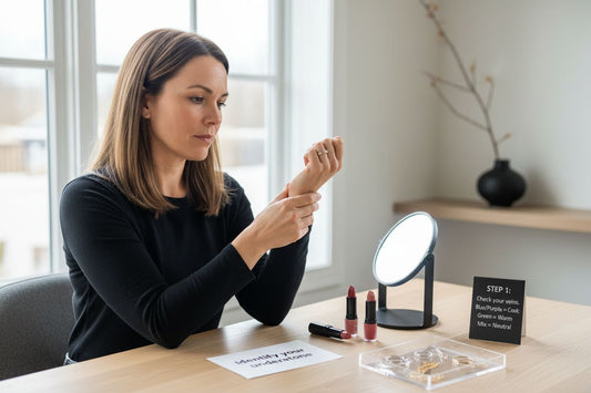 lip shade matching process