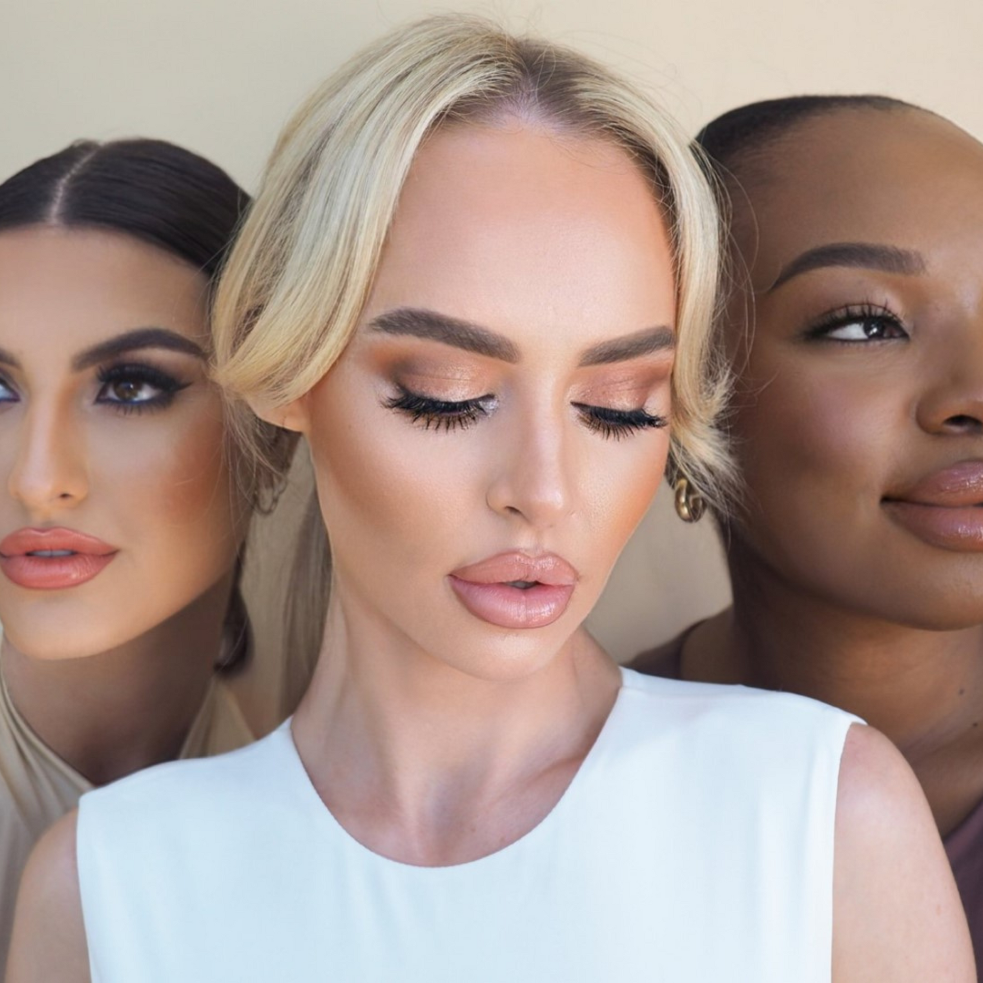 Beautiful girls wearing Lip Combos