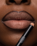 Espresso lip liner - deep skin tone, liner outline