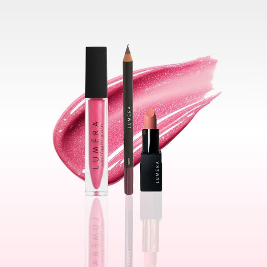 Sassy | Shimmery Pink Lip Combo