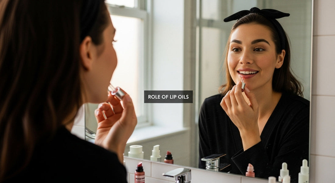 lip oil application