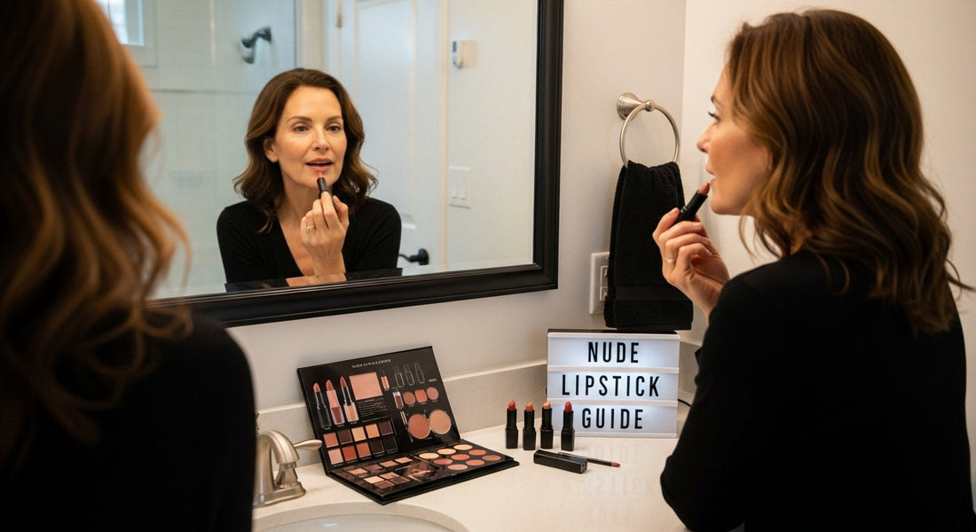 nude lipstick mature guide