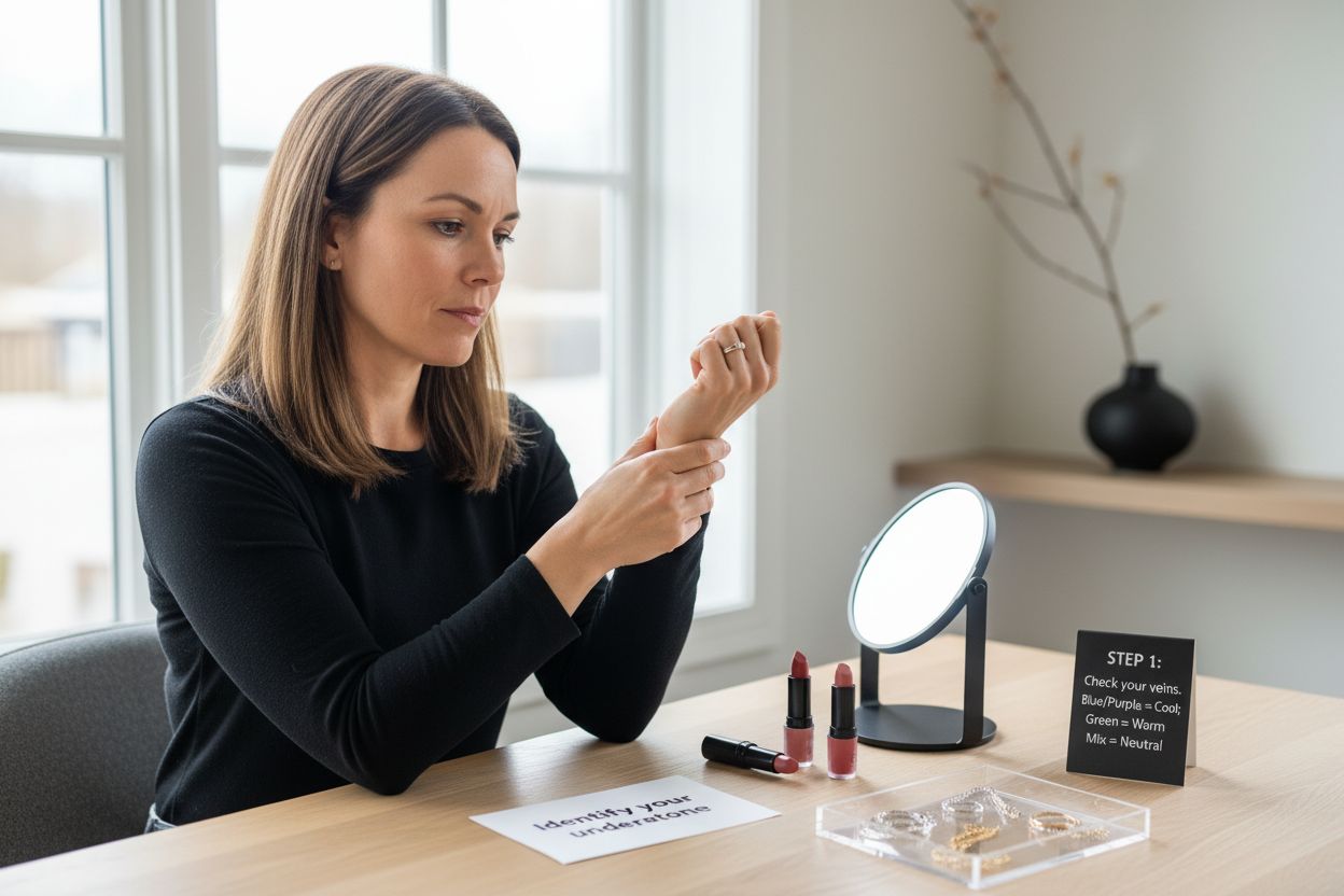 lip shade matching process