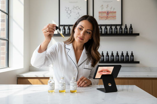 professional lip oil uses