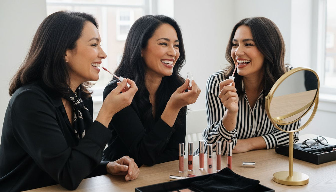 lip gloss mature women