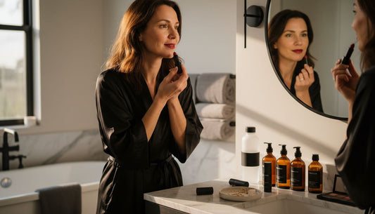 mature woman lipstick routine