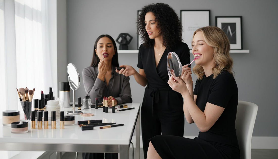 matte gloss lipstick comparison