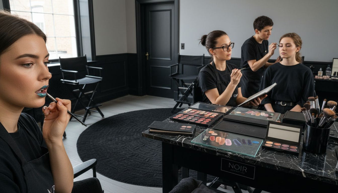 duochrome lipstick application