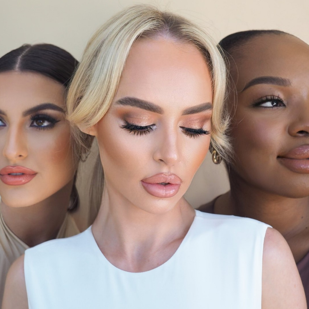 Beautiful girls wearing Lip Combos