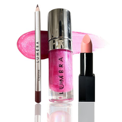 Sugar Kiss Lip Combo | Nude Shimmery Pink